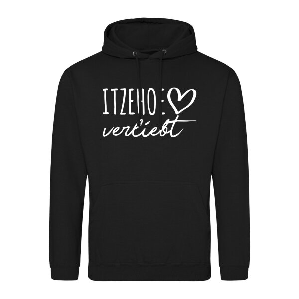 Unisex Hoodie Itzehoe verliebt Größe S-3XL
