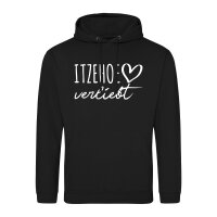 Unisex Hoodie Itzehoe verliebt Größe S-3XL
