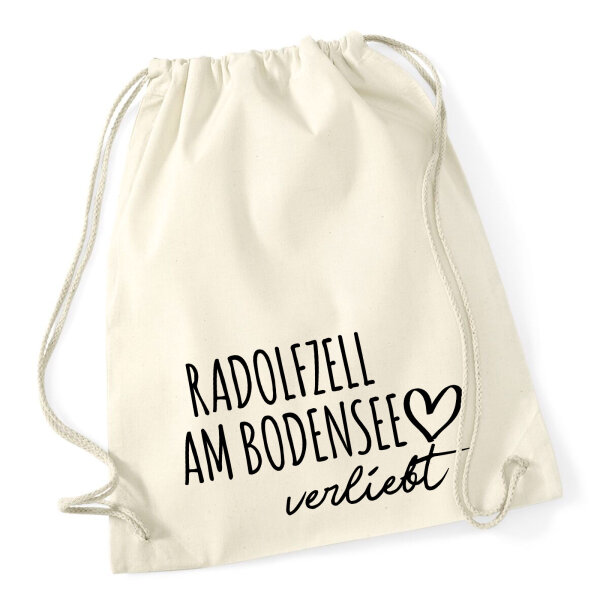 Turnbeutel Radolfzell am Bodensee verliebt 12 Liter