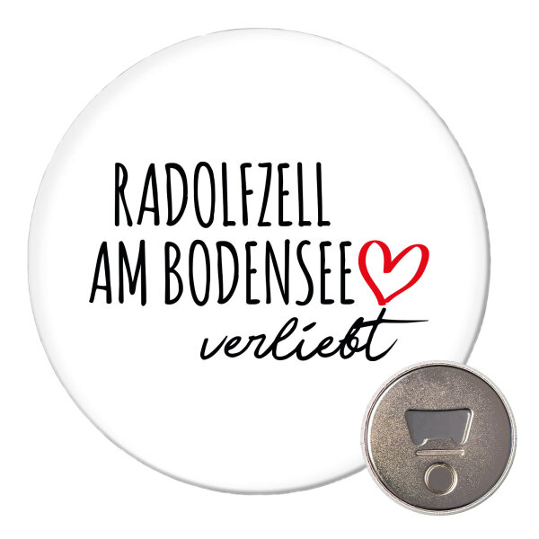 Magnet Radolfzell am Bodensee verliebt 59mm Flaschenöffner
