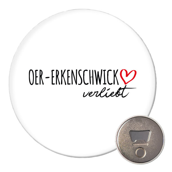 Magnet Oer-Erkenschwick verliebt 59mm Flaschenöffner