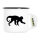 Emaille Tasse Affe Silhouette 300ml Vintage Emaille Becher