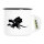 Emaille Tasse Drache Silhouette 300ml Vintage Emaille Becher
