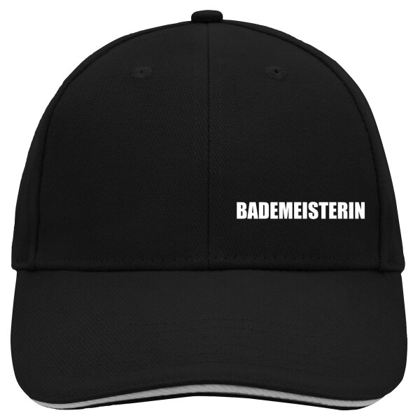 Cappy Mütze Bademeisterin Schriftzug
