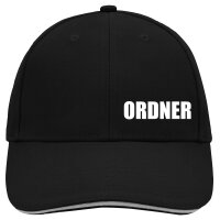 Cappy Mütze Ordner Schriftzug