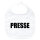 Baby Lätzchen Presse Schriftzug Klettverschluss
