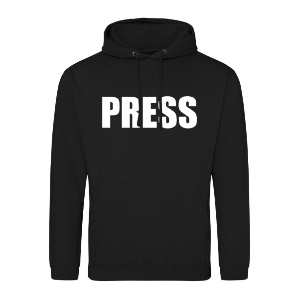 Unisex Hoodie Press Schriftzug Größe S-3XL