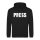 Unisex Hoodie Press Schriftzug Größe S-3XL