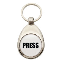 Schlüsselanhänger Press Schriftzug