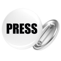 Button Press Schriftzug