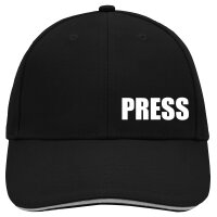 Cappy Mütze Press Schriftzug