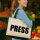 Jutetasche Press Schriftzug 21 Liter Black