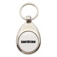 Schlüsselanhänger Sanitäterin Schriftzug