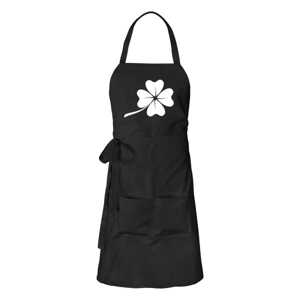 Schürze Kleeblatt Silhouette