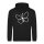 Unisex Hoodie Schmetterling Silhouette Größe S-3XL