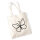 Jutebeutel Schmetterling Silhouette 10 Liter