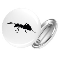 Button Ameise Silhouette