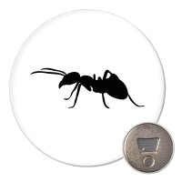 Magnet Ameise Silhouette 59mm Kühlschrankmagnet...