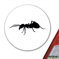 Aufkleber Ameise Silhouette 10cm Sticker