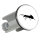 Waschbeckenstöpsel Ameise Silhouette 4cm Abflussstopfen