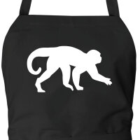 Schürze Affe Silhouette