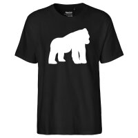 Herren T-Shirt Gorilla Silhouette Größe S-3XL