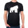 Herren T-Shirt Gorilla Silhouette Größe S-3XL