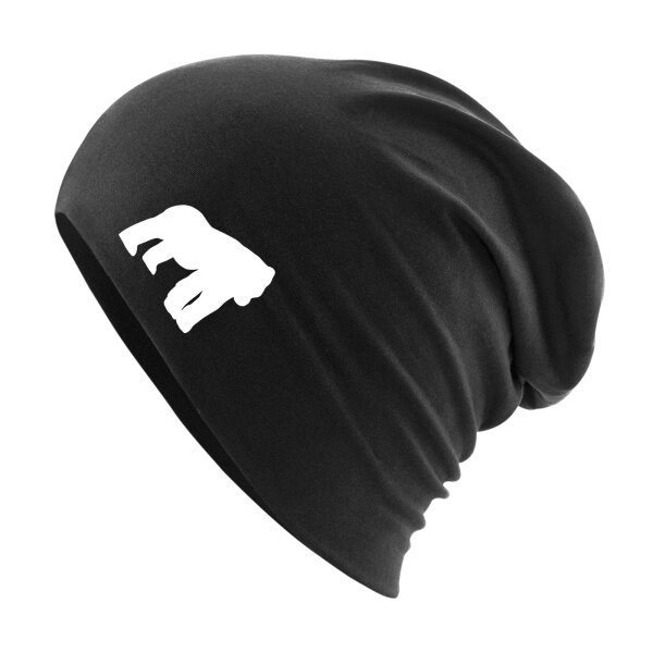 Beanie Gorilla Silhouette