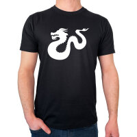 Herren T-Shirt Dragon Silhouette Größe S-3XL