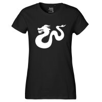 Damen T-Shirt Dragon Silhouette Größe XS-XXL