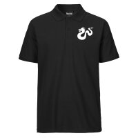 Herren Polo Shirt Dragon Silhouette Größe S-3XL