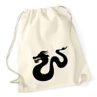 Turnbeutel Dragon Silhouette 12 Liter