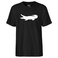 Herren T-Shirt Krokodile Silhouette Größe S-3XL