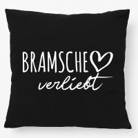 Kissen Bramsche verliebt 40x40cm