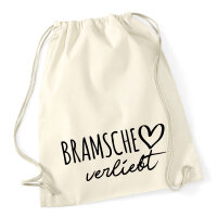 Turnbeutel Bramsche verliebt 12 Liter
