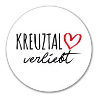 Aufkleber Kreuztal verliebt 10cm Sticker