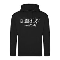 Unisex Hoodie Rheinberg verliebt Größe S-3XL