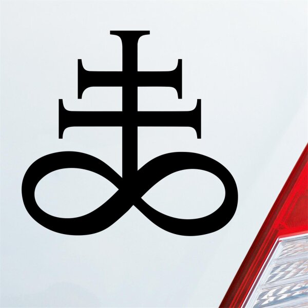 Autoaufkleber Church of Satan ca. 10x10cm