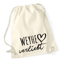 Turnbeutel Weyhe verliebt 12 Liter