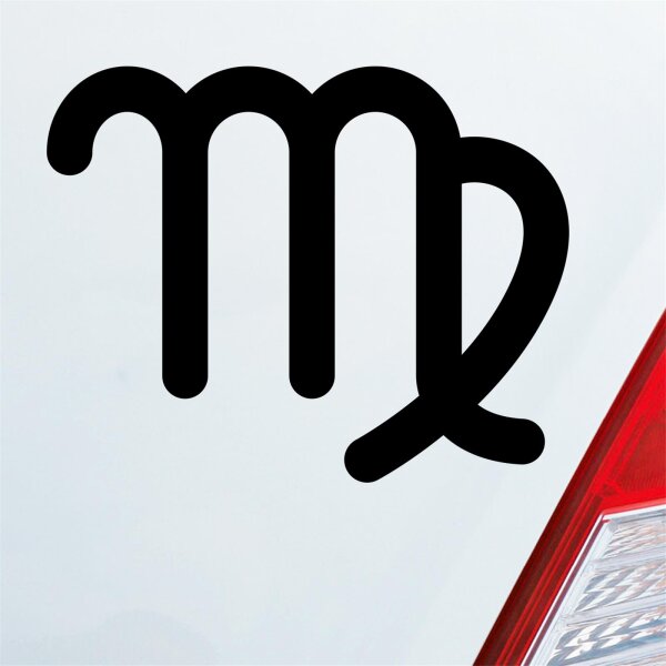 Autoaufkleber Virgo Jungfrau  ca. 12x10cm