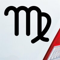 Autoaufkleber Virgo Jungfrau  ca. 12x10cm