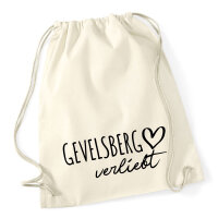 Turnbeutel Gevelsberg verliebt 12 Liter
