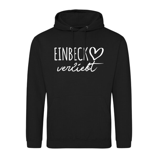 Unisex Hoodie Einbeck verliebt Größe S-3XL