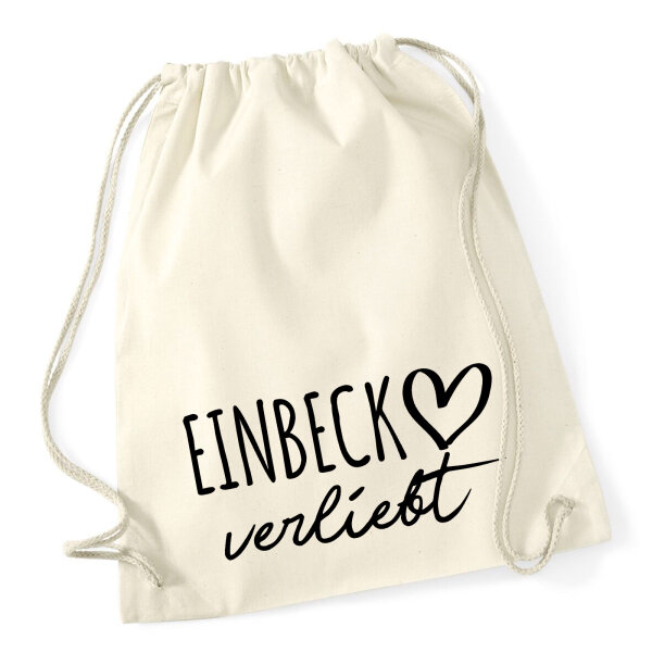 Turnbeutel Einbeck verliebt 12 Liter