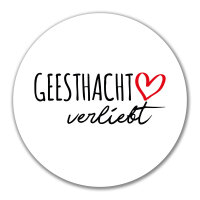 Aufkleber Geesthacht verliebt 10cm Sticker