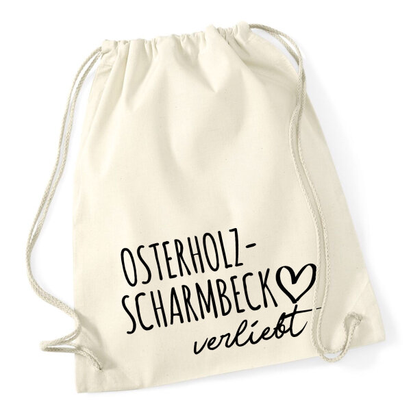 Turnbeutel Osterholz-Scharmbeck verliebt 12 Liter