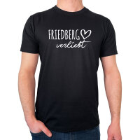 Herren T-Shirt Friedberg verliebt Größe S-3XL