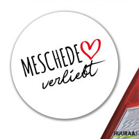 Aufkleber Meschede verliebt 10cm Sticker
