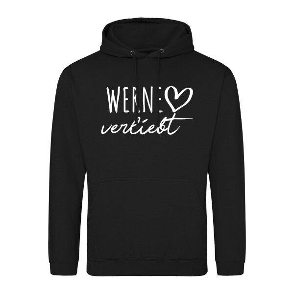Unisex Hoodie Werne verliebt Größe S-3XL