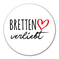 Aufkleber Bretten verliebt 10cm Sticker